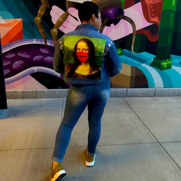 Jackets & Blazers - Mona Lisa Jean jacket